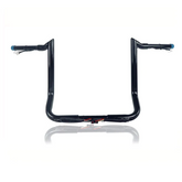 THROTHUNDER 1-1/4'' Pre-wired Ape Hanger Handlebars for Harley 2014-Up Street Glide, Electra